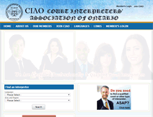 Tablet Screenshot of ciaoo.org